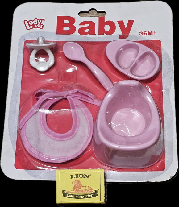 Doll/Baby feeding set - 5pc