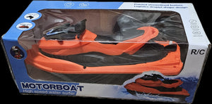 Remote control jet ski