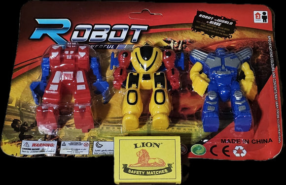 Robot - 3 pack