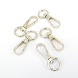 Swivel Snap Hooks - Keychain - 15 x 38mm - Silver