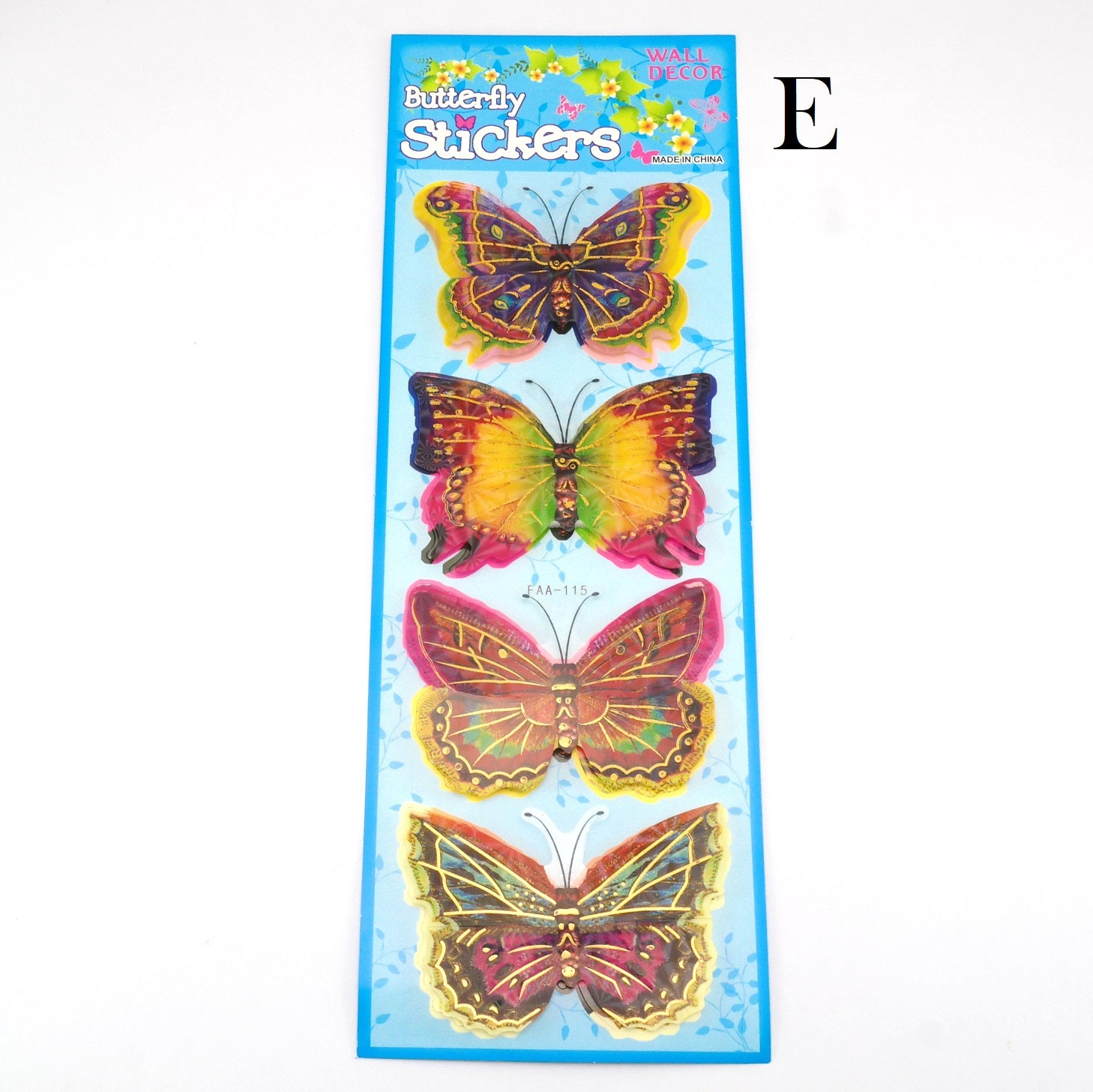 Butterfly Stickers - 3D Small – TheMedleybox