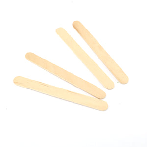 Arts & Craft Sticks - Wooden Lolly sticks - 93 x 10x 2mm (50)