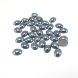 Pearl Beads - Flat back - 10 x 14 x 5mm (35)