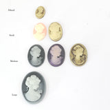 Ceramic/Plastic lady tokens - Large