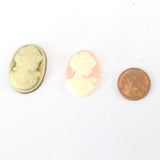 Ceramic/Plastic lady tokens - Small