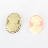 Ceramic/Plastic lady tokens - Small