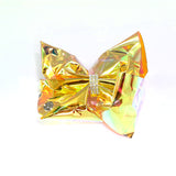 Bows - Reflective metalic with diamante