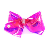 Bows - Reflective metalic with diamante