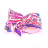 Bows - Reflective metalic with diamante