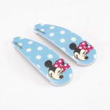 Hair clips - Mickey Mouse - Pair (2) - Blue