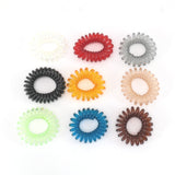 Elastic Coil Spiral Hair Bands - 5 pack