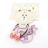 Hair bands - 3 pack - Unicorn/crown/Flower/rainbow