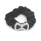 Hair bands - scrunchies - Diamante - Black