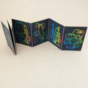 Rainbow Scratch - Pack of 20 extra small cards for parties