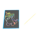 Rainbow Scratch - Pack of 20 extra small cards for parties