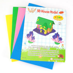 3D Foam House Model