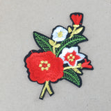 Badges/Patches - Iron on - R20 - Flowers Various