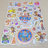 Stickers - 3D - Less R35 - Double sheets #3